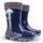 от 19 Euro. Размери 20до35 номер, WATERPROOF, ВОДО-УСТОЙЧИВИ, DEMAR Бебешки и Детски LUX гумени ботуши с Подвижна Топла Подплата.  0402-0403-D, СИН .